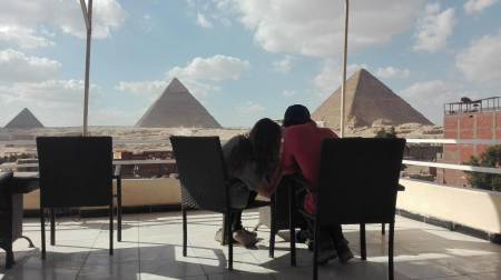 Horus Guest House Pyramids View37