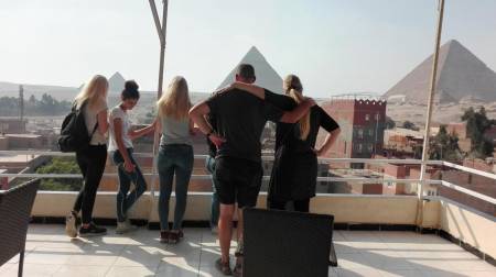 Horus Guest House Pyramids View40